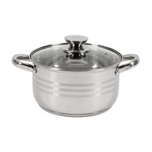 SEMIOALA INOX+CAPAC, 20X11.5 CM, 3.5 L, MYRA, COOKING BY