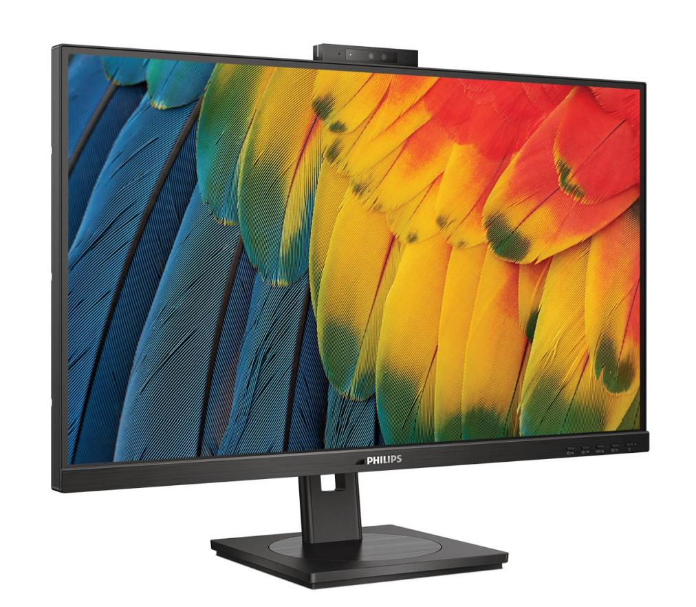 Monitor Consumer Philips 24B1U5301H/00, 23.8", 1920 x 1080 pixeli, Black,