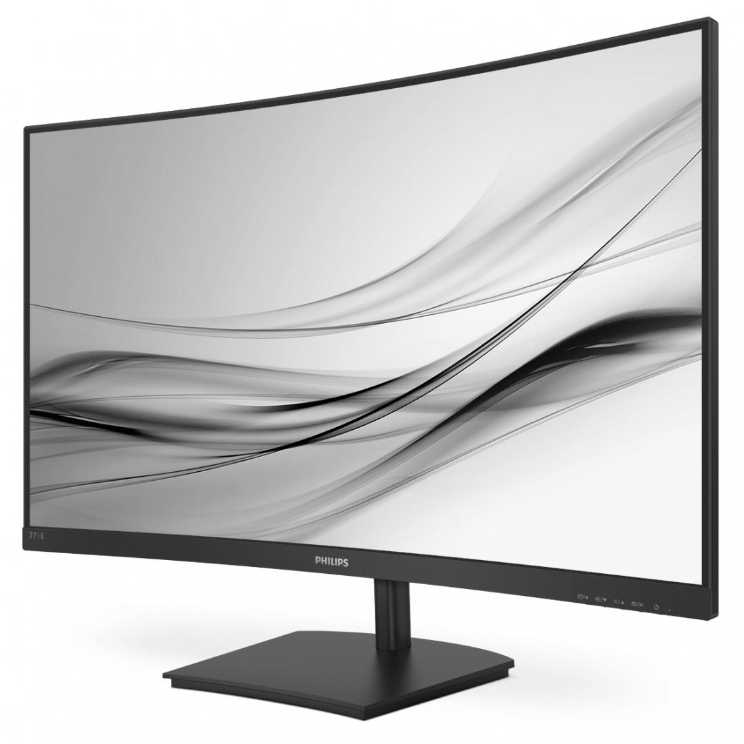 Monitor Consumer Philips 271E1SCA/00, 27", 1920 x 1080 pixeli, Black, - imagine 14
