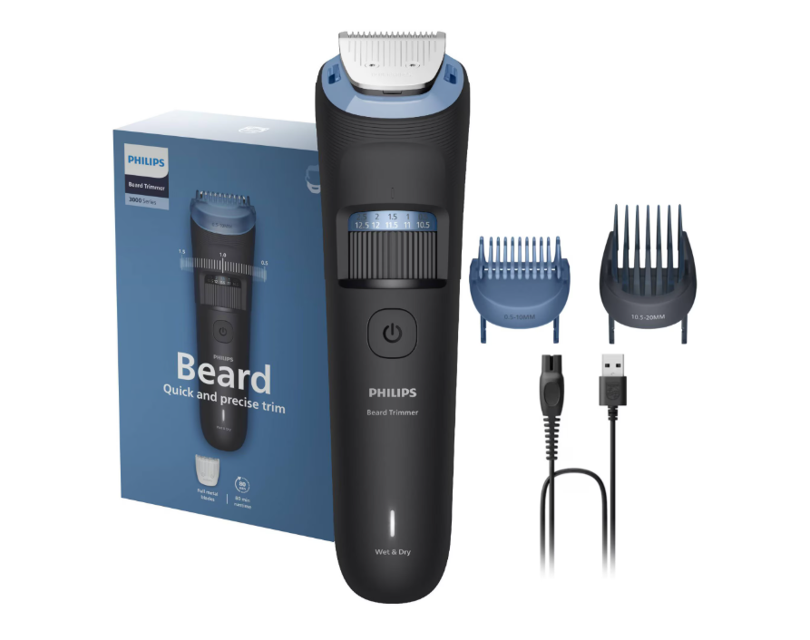 Aparat de tuns barba PHILIPS BT3660/15 cu lame integral metalice