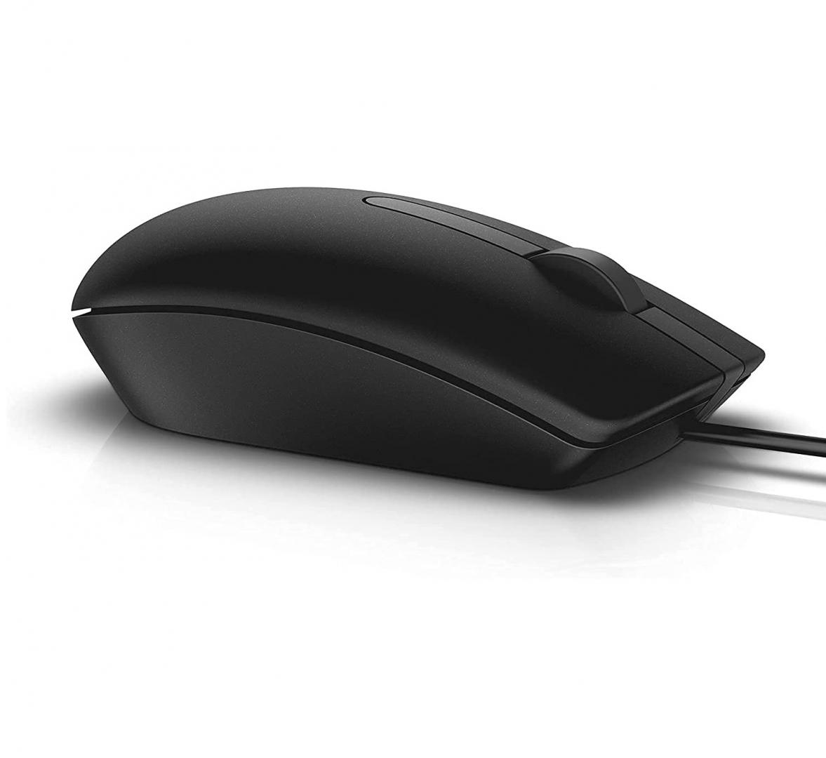 Mouse DELL MS116, cu fir, negru - imagine 3