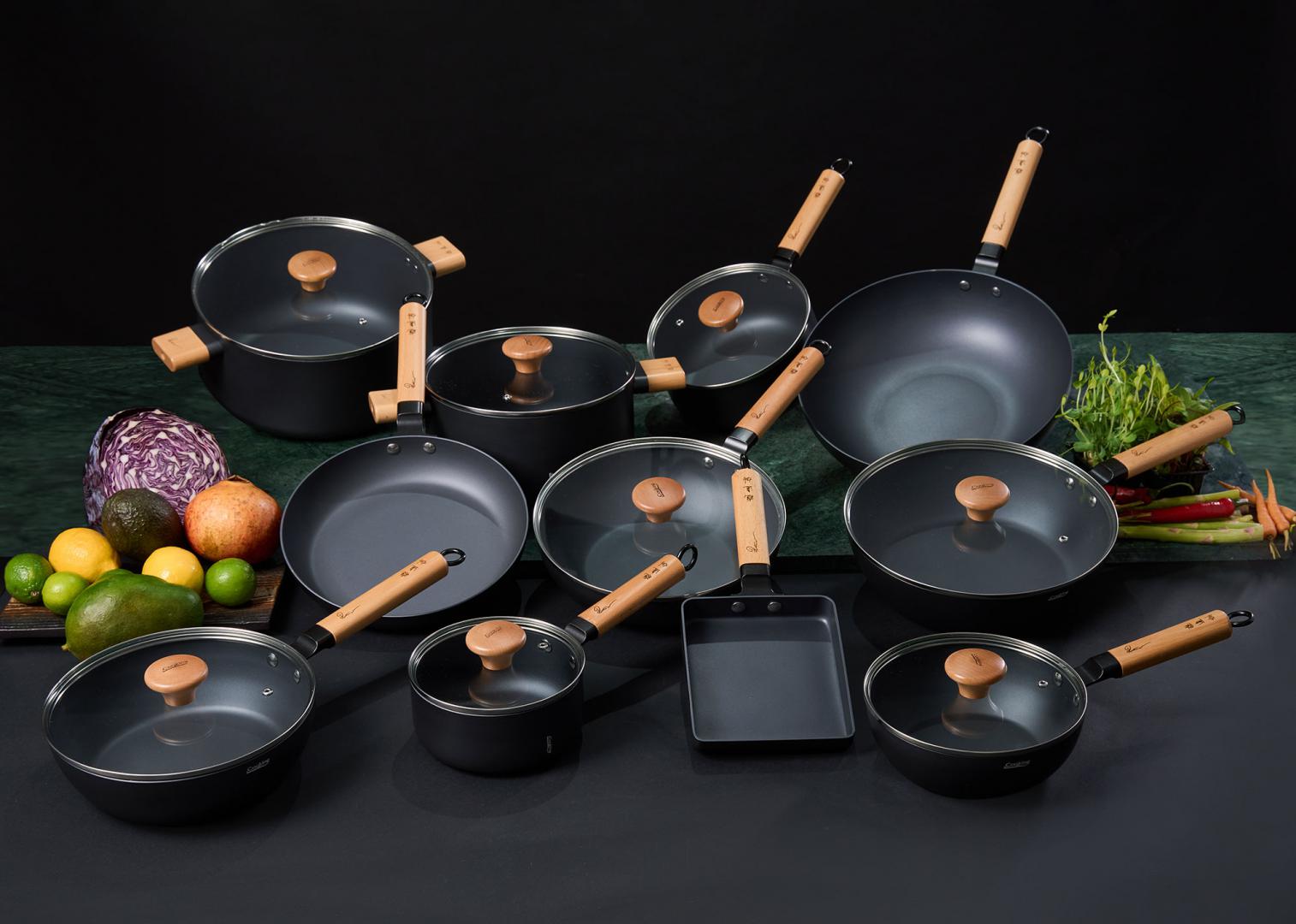 TIGAIE WOK + CAPAC 26X7.5CM, RIKITO WATANABE, SAMURAI GOURMET, COOKING - imagine 10