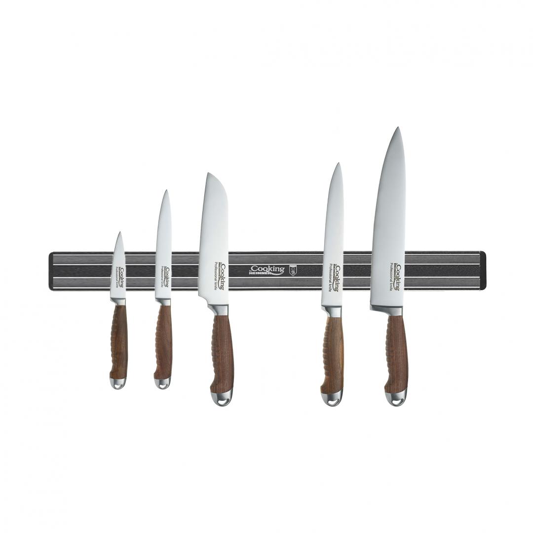 SUPORT MAGNETIC PENTRU CUTITE, 49X3.7X1.7 CM, PLASTIC, CHEF LINE, - imagine 3