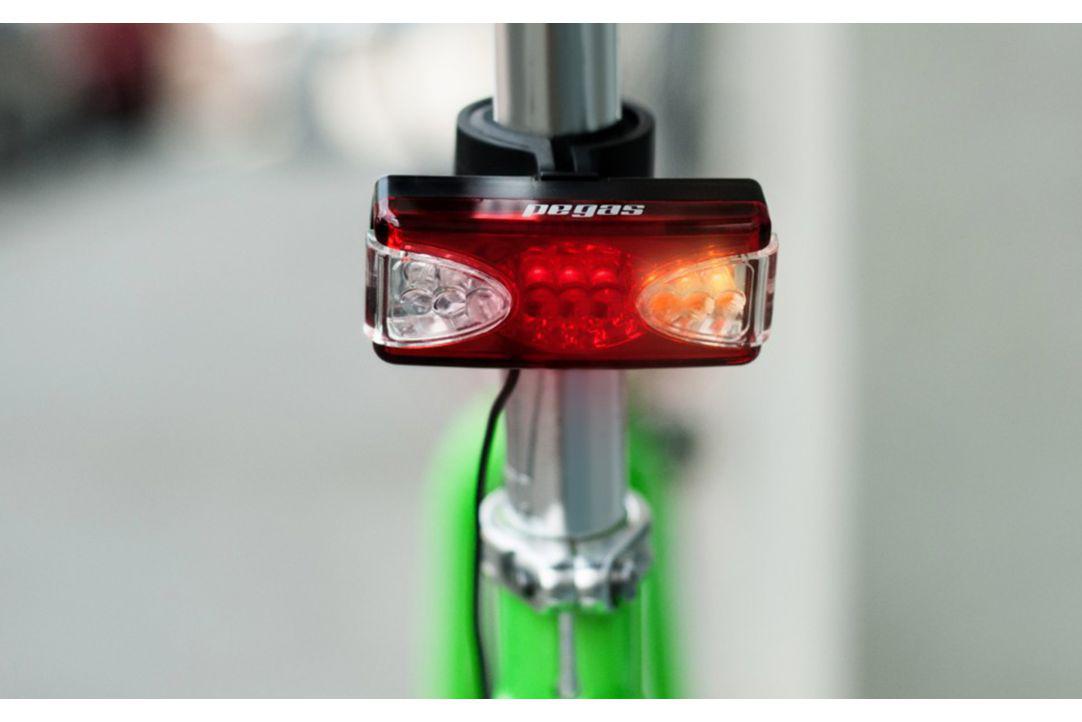 Semnalizator cu sonerie Pegas F21-BCS-B, semnalizator 73x21x32mm, 9 led, baterii - imagine 4