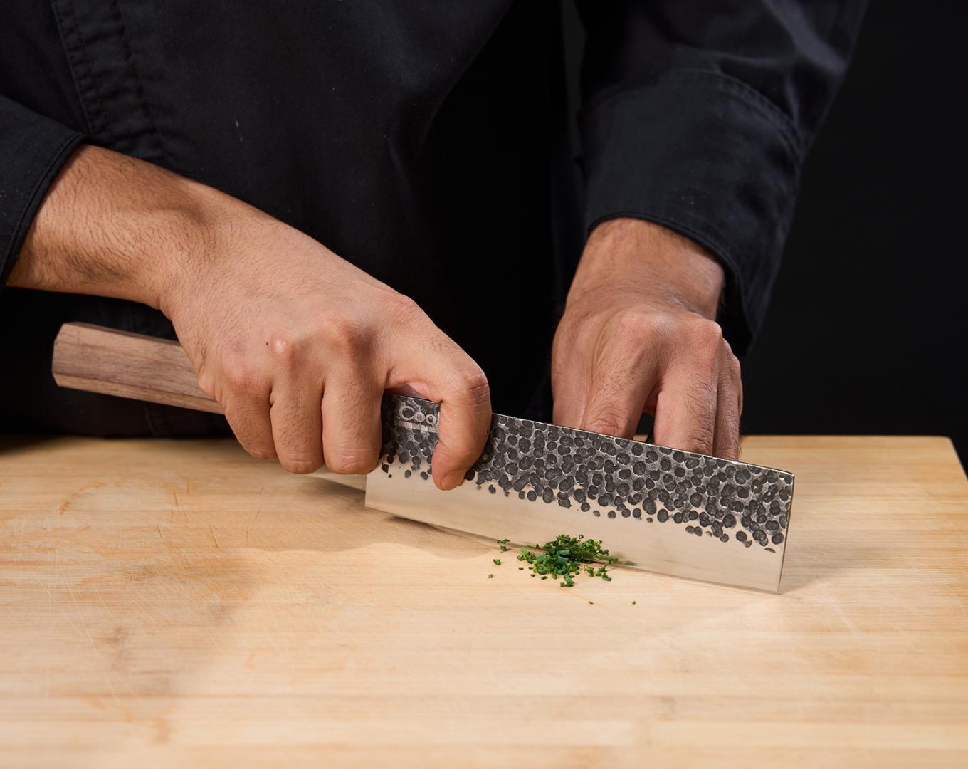 CUTIT NAKIRI 18 CM, RIKITO WATANABE, SAMURAI GOURMET, COOKING BY - imagine 7