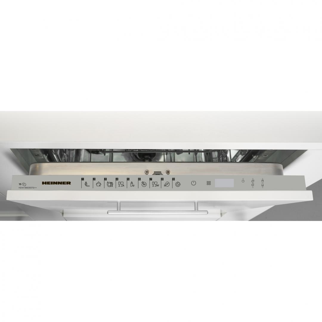 MASINA DE SPALAT VASE INCORPORABILA HEINNER HDW-BI6093TE++ - imagine 4