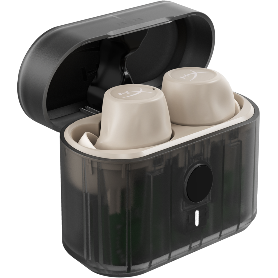 Casti In-ear HyperX Cirro Buds Pro, Wireless, noise-canceling, Bej