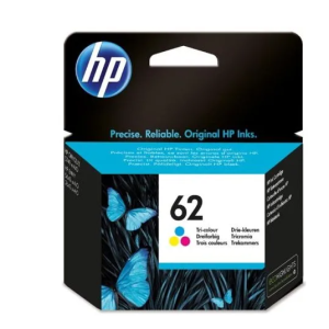 Cartus HP 62 Tri-color Original, Cyan, Magenta, Yellow