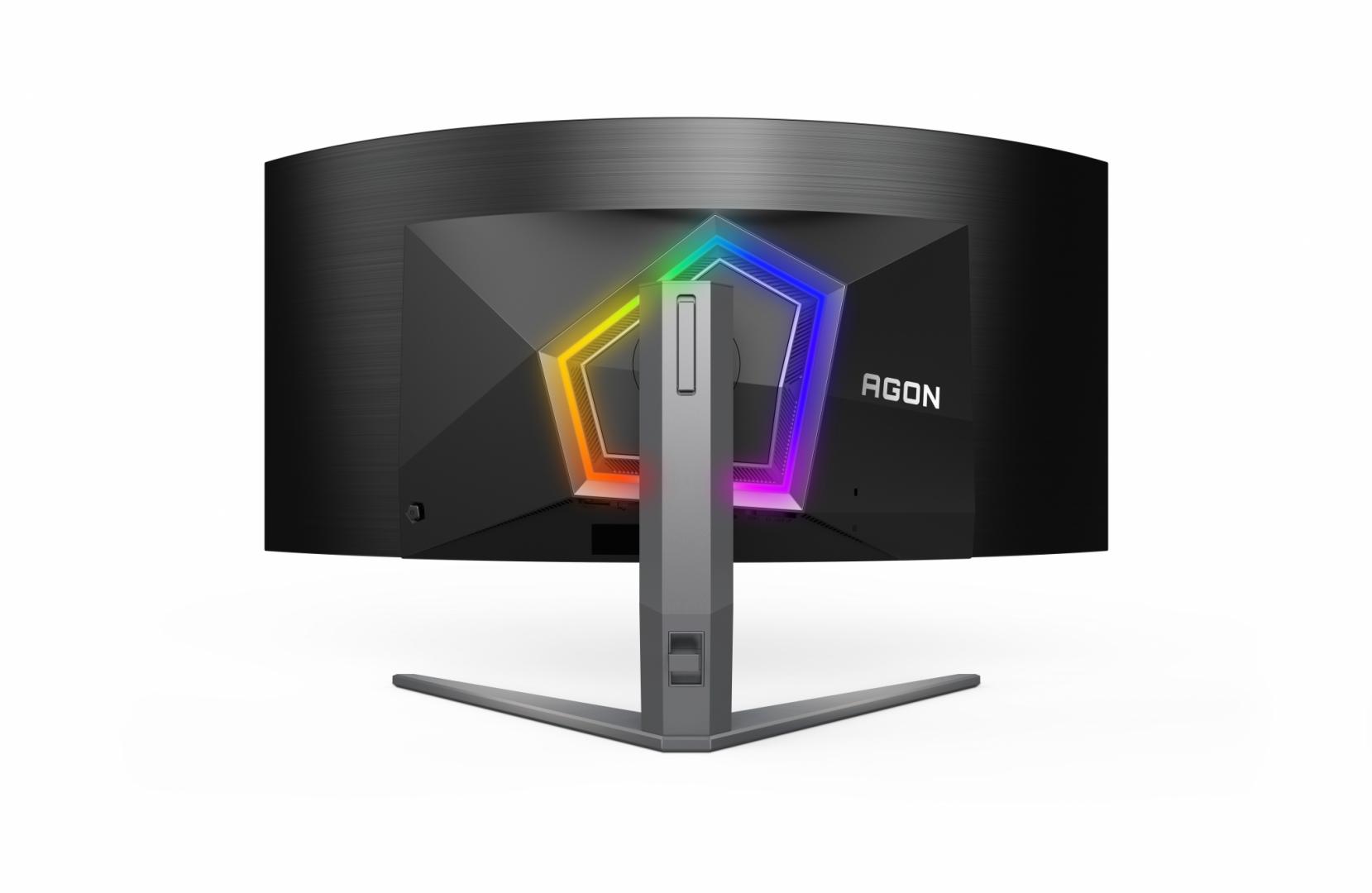 Monitor Gaming AOC AG456UCZD, 44.5", 3440 x 1440 pixeli, Black, - imagine 11