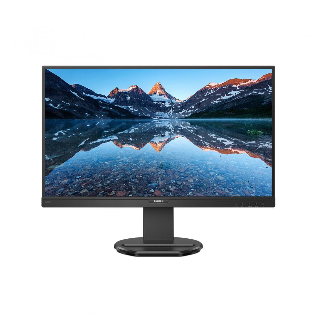 Monitor Consumer Philips 276B9, 27", 2560 x 1440 pixeli, Black, - imagine 3