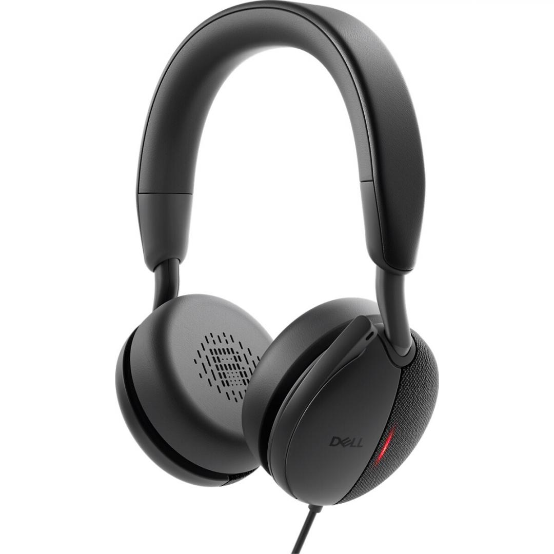 Casti Head-band DELL Pro Plus WH5024, Wired, noise-canceling, Negru - imagine 6