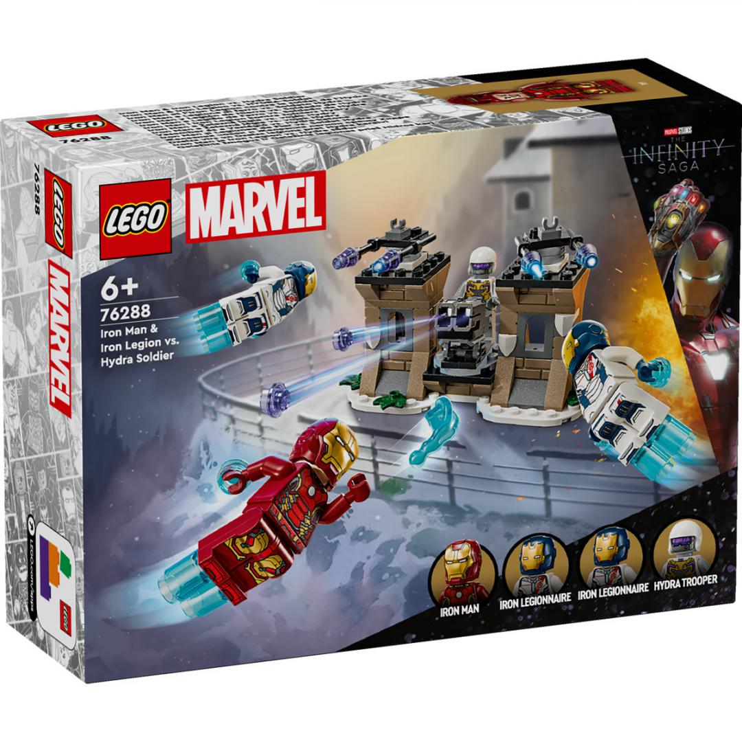 IRON MAN VS.SOLDAT HYDRA, LEGO 76288 - imagine 3