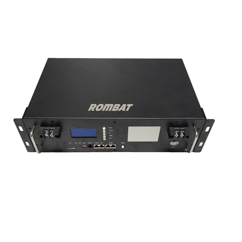 Baterie Litiu-Ion 25.6V 100Ah, model RBTM50-48 montabilă în rack de