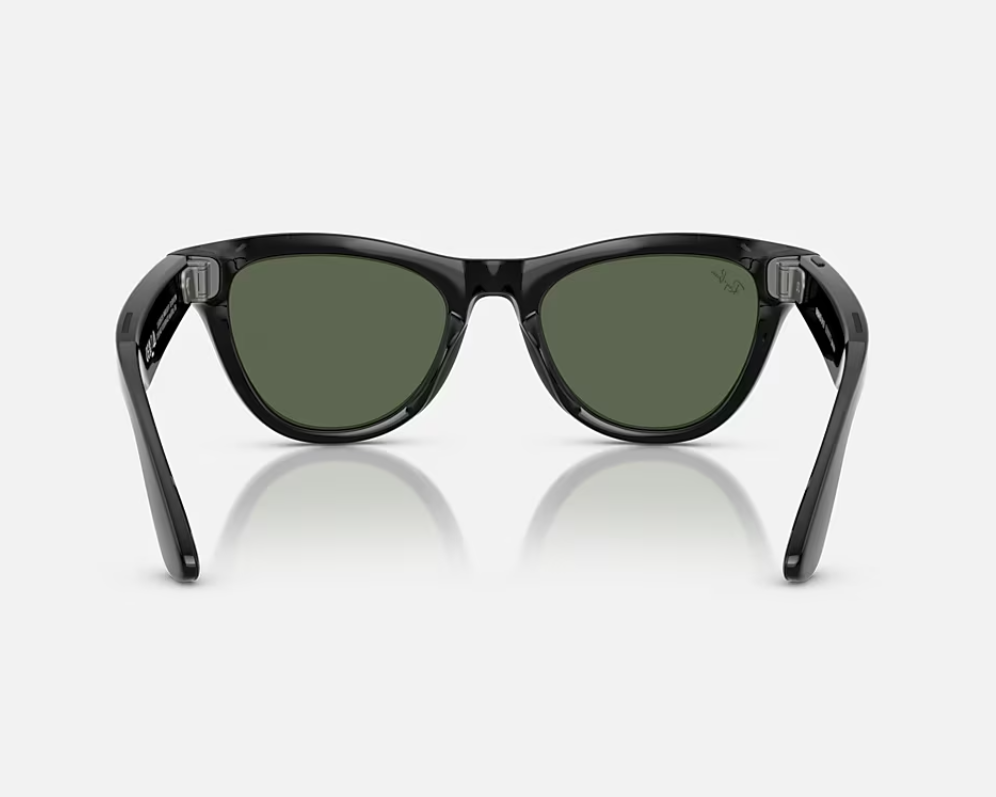Ray-Ban Meta Skyler Gen 1 High Bridge Fit Shiny Black - imagine 7