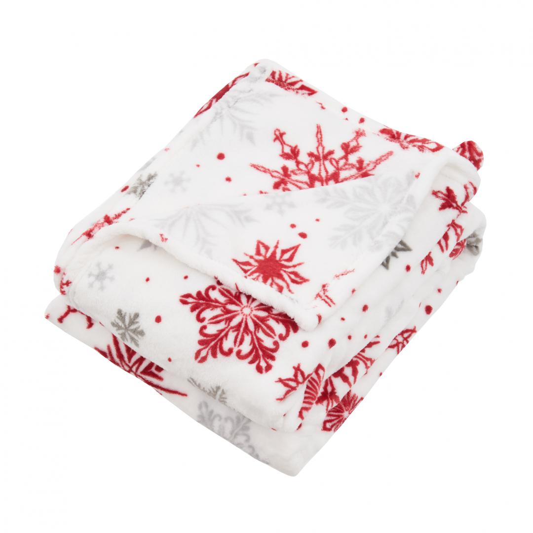 PATURA FLEECE 150X200 CM XMS STARS - imagine 4