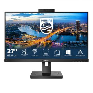 Monitor Consumer Philips 275B1H, 27", 2560 x 1440 pixeli, Black,