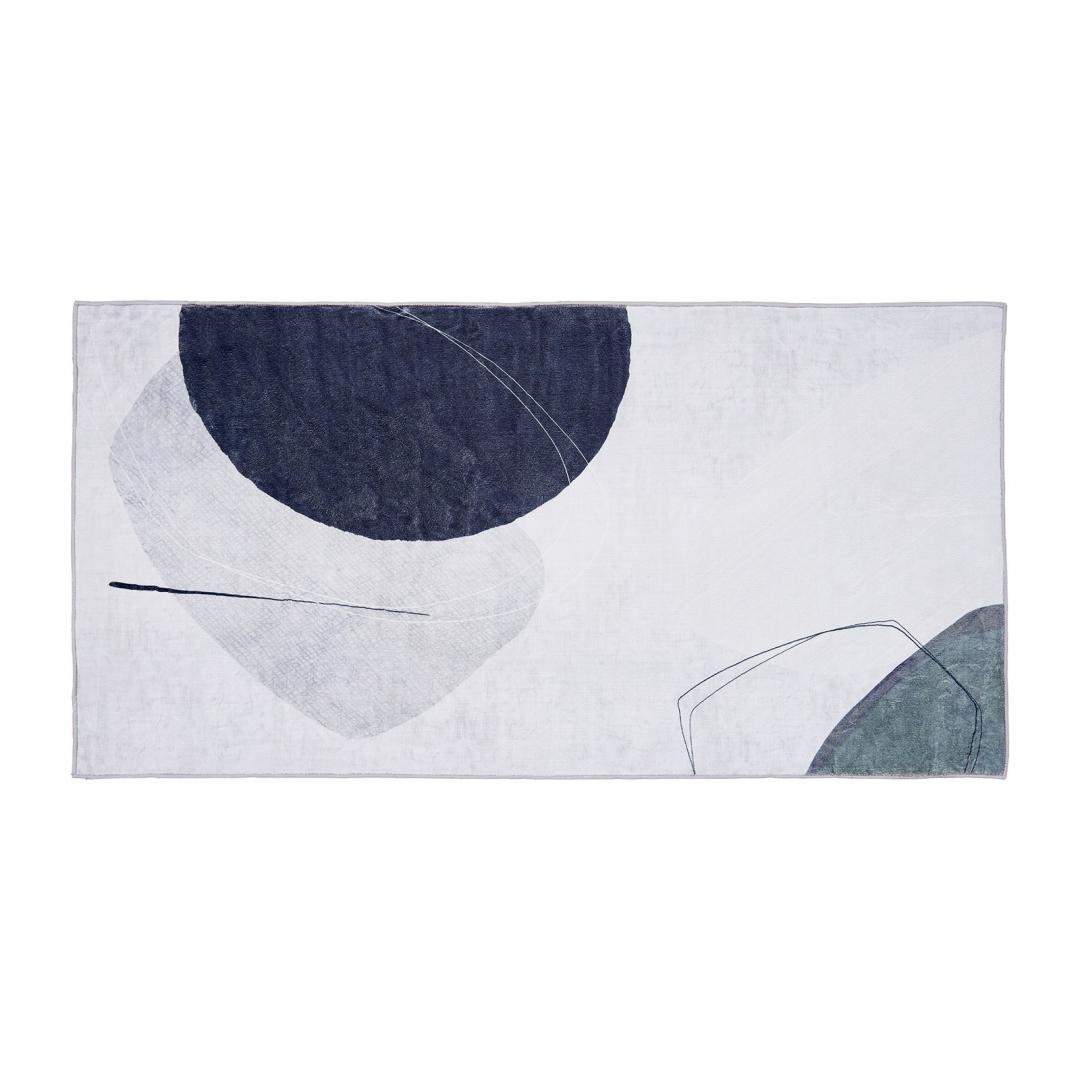 Covor printat, PORTER 70x140 cm, lavabil cu spate antialunecare, inaltime