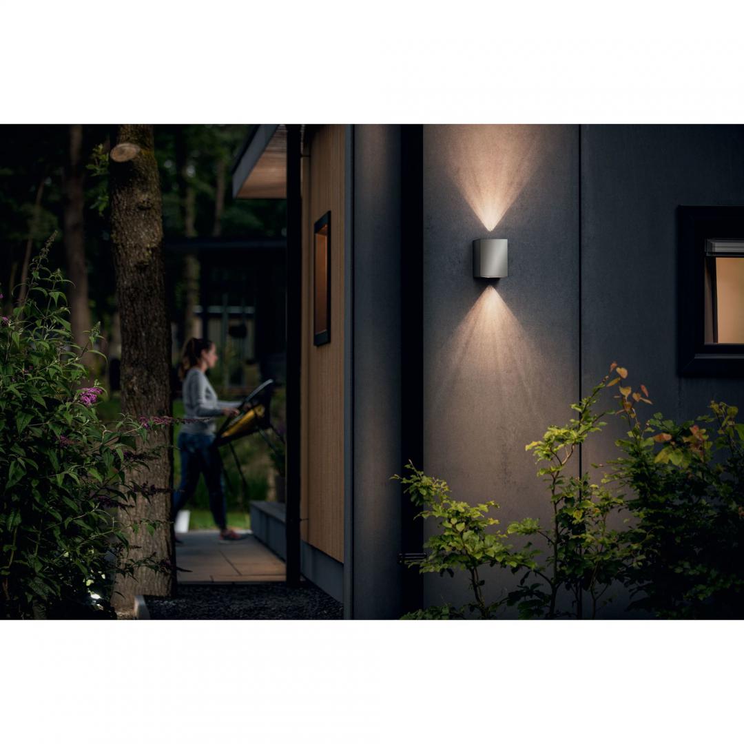 Aplica LED pentru exterior Philips Cistus, 2x4.5W (70W), 1000 lm, - imagine 4