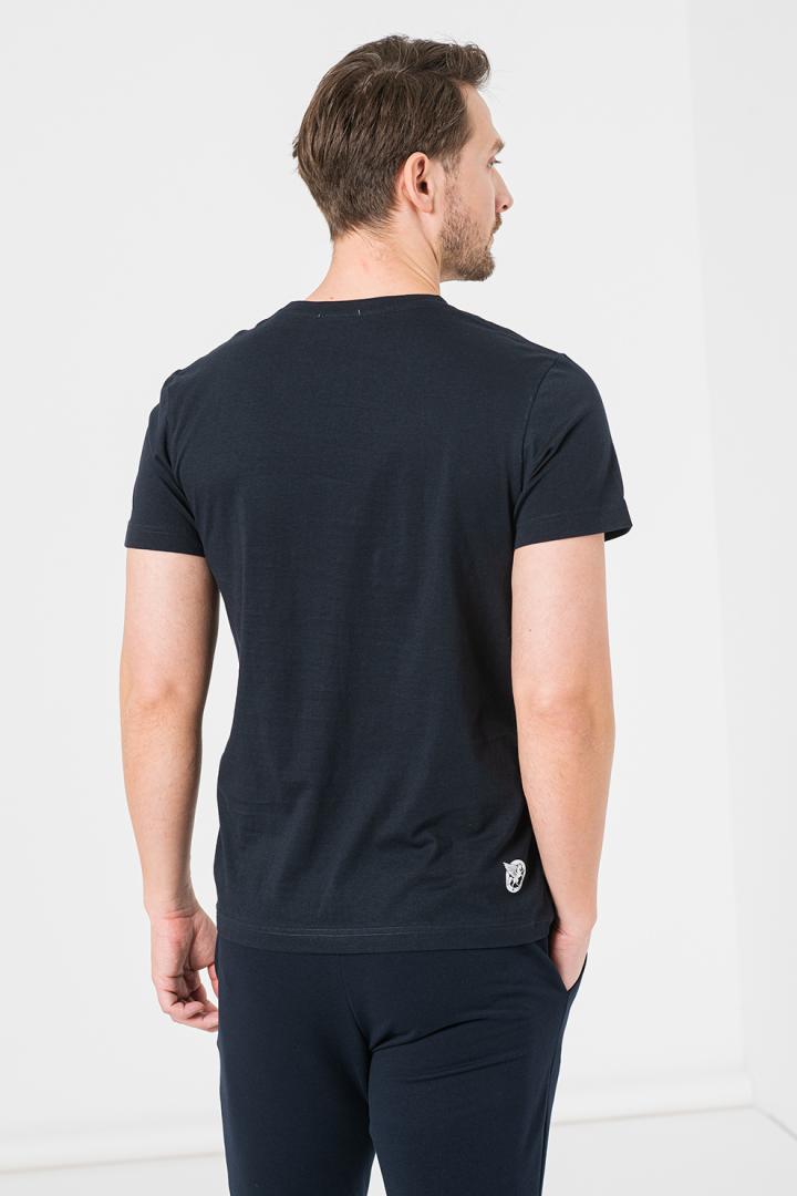 TRICOU CASUAL CIUCAS BARBATI NAVY BLUE-S - imagine 4