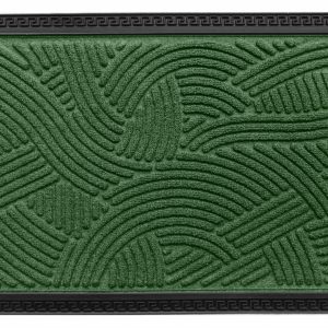 COVORAS INTRARE ANTIDERAPANT CU MARGINE CAUCIUCATA 40X60 CM, VERDE, HEINNER