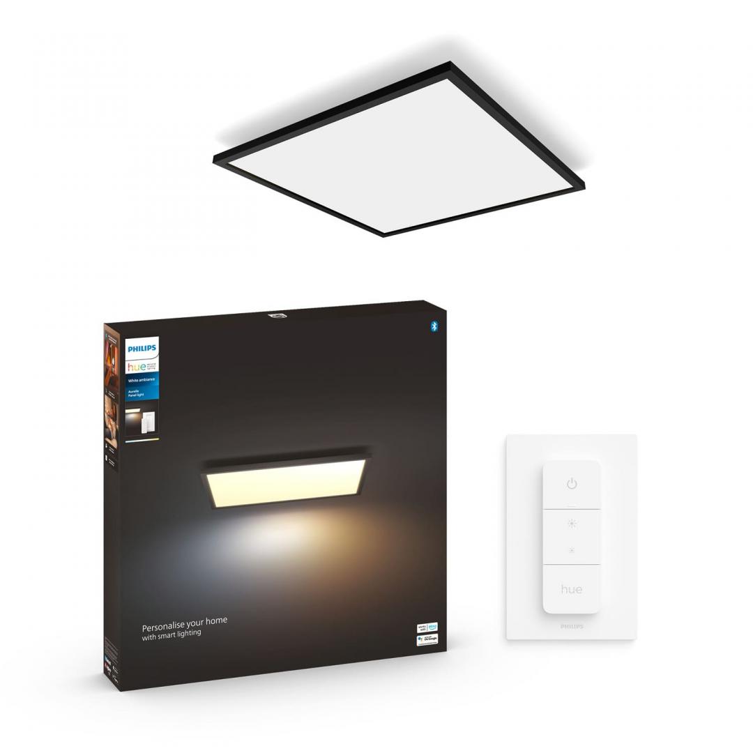 Panou LED Philips Hue Aurelle SQ, Bluetooth, 39W, 3750 lm,