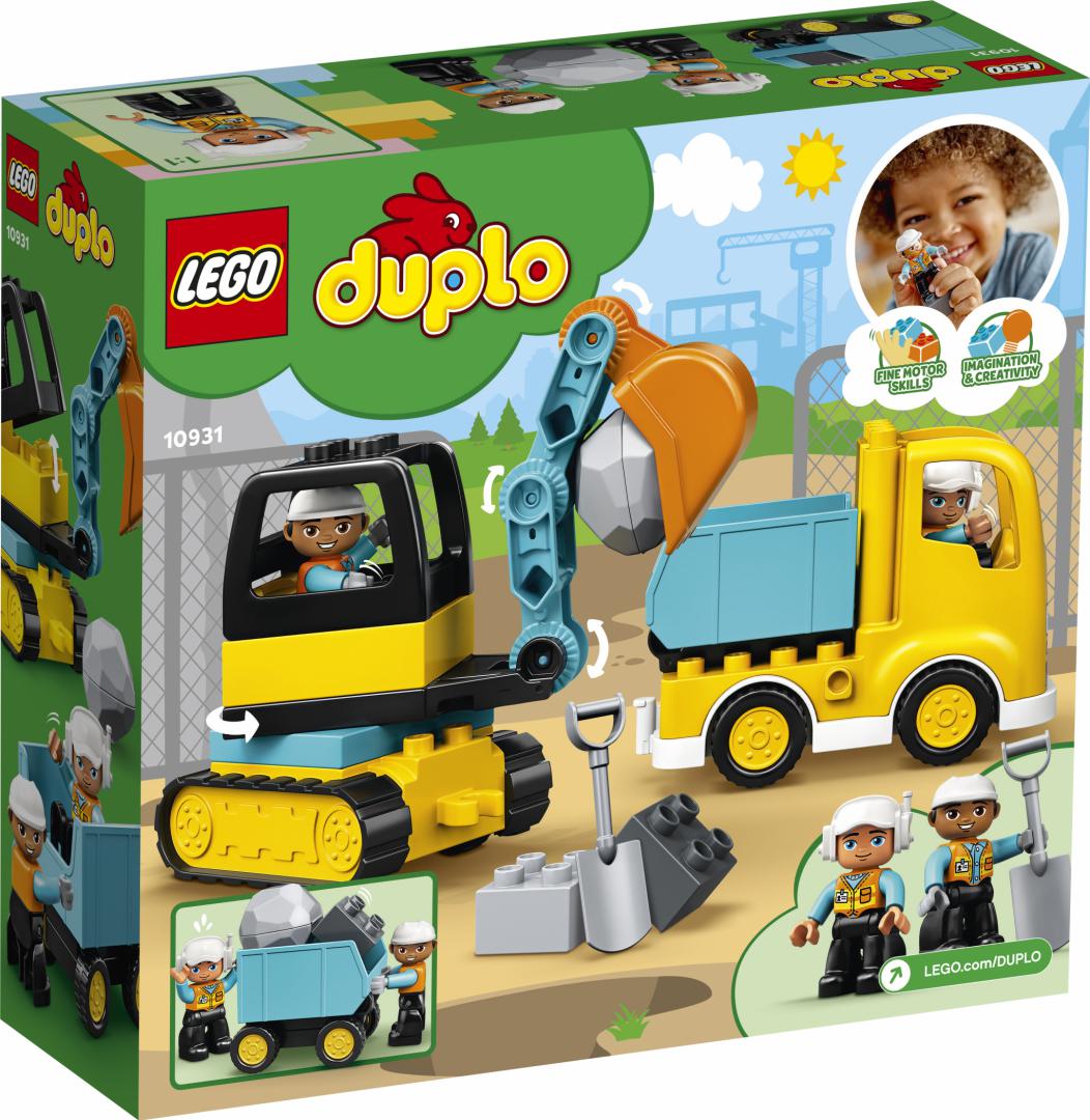 CAMION SI EXCAVATOR PE SENILE, LEGO 10931 - imagine 4