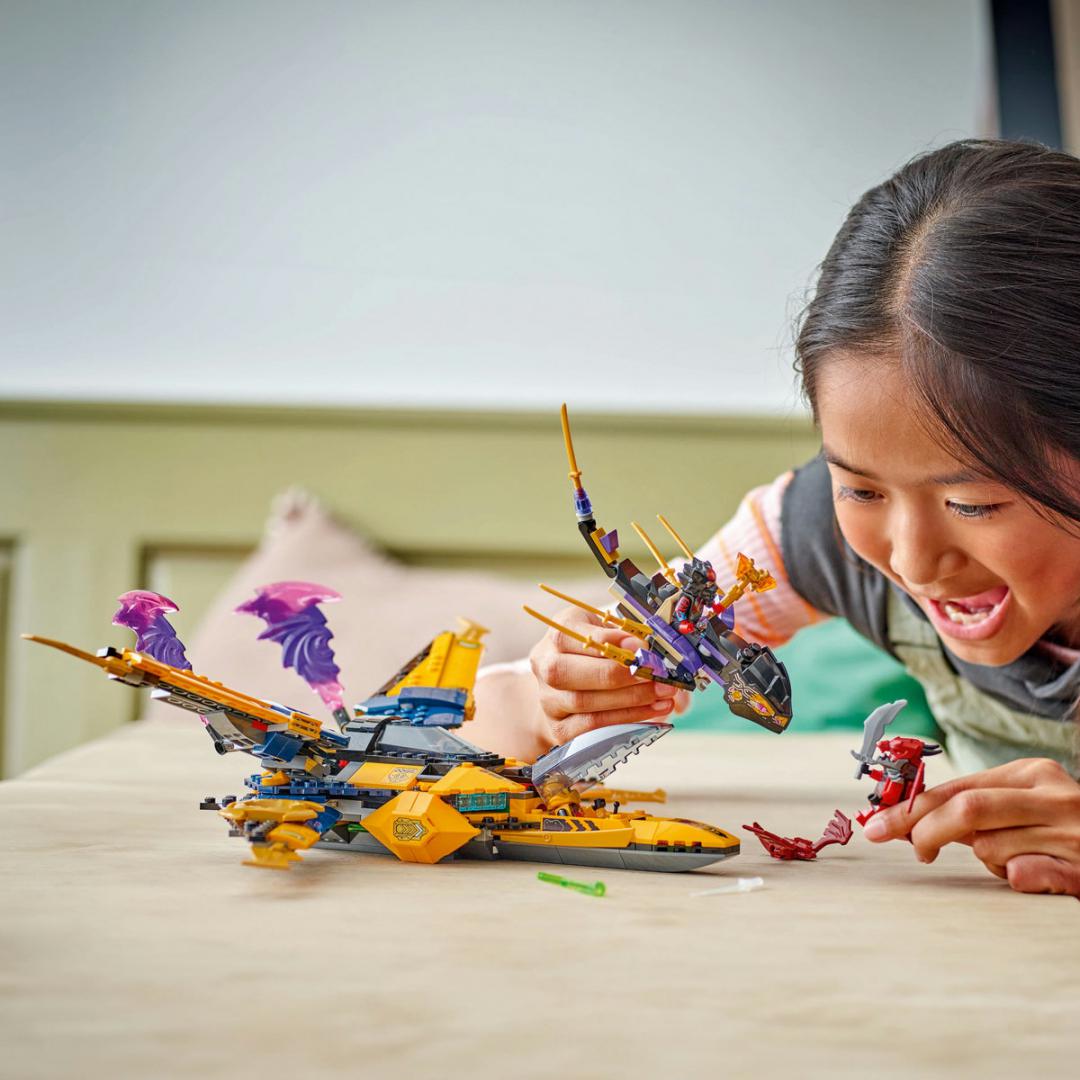 SUPERAVIONUL CU REACTIE AL LUI RAS SI ARIN, LEGO 71833 - imagine 9