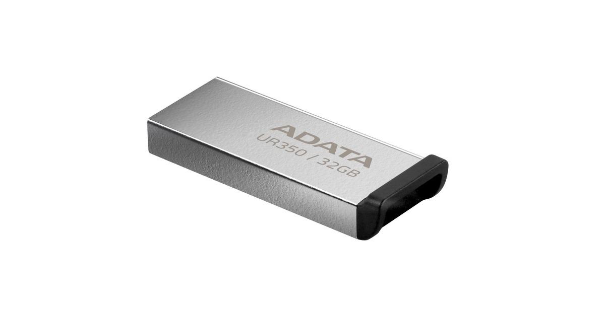 Memorie USB ADATA UR350 32 GB, USB 3.2, Argintiu - imagine 3