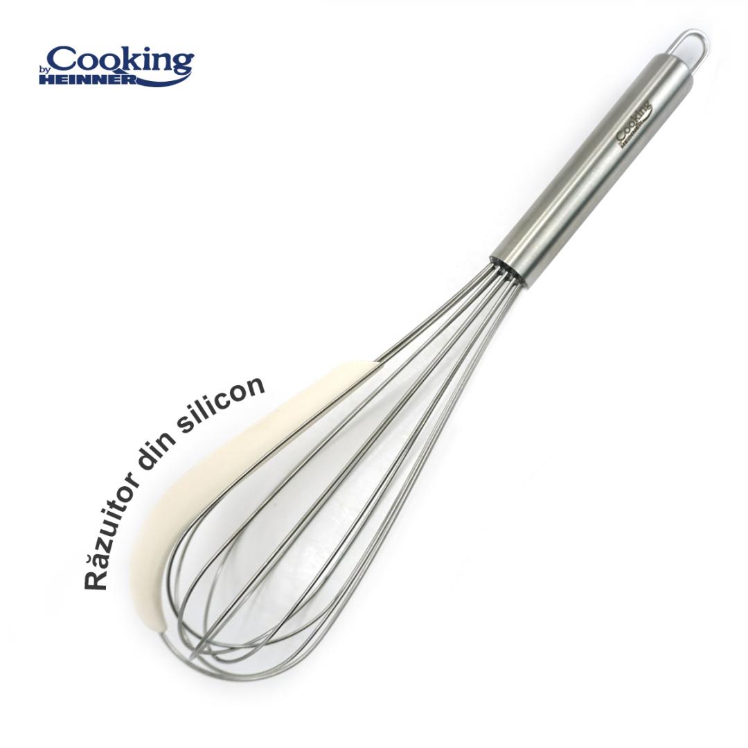 TEL INOX CU RAZUITOR DIN SILICON 30 CM, TEYA - imagine 9