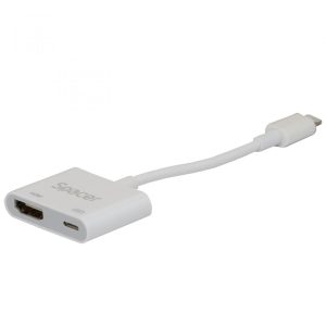 Adaptor Spacer Light. la HDMI + DP, FULL HD alb