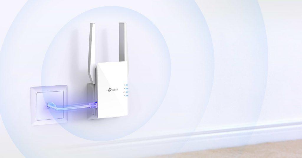 Range Extender TP-link RE505X, AX1500, OneMesh™, Dual-Band, Gigabite - imagine 3