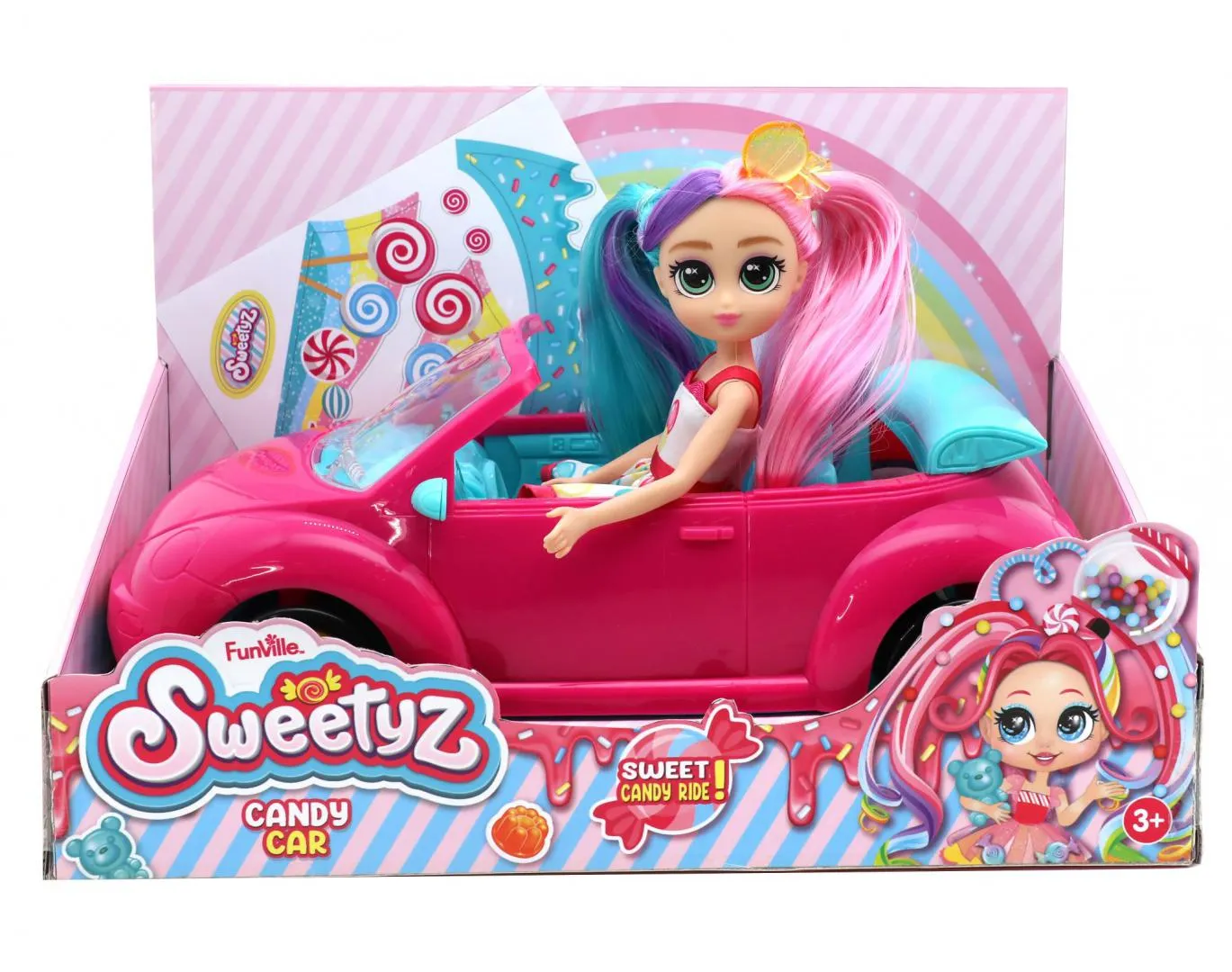 MASINA DECAPOTABILA SI PAPUSA, SWEETYZ - imagine 3