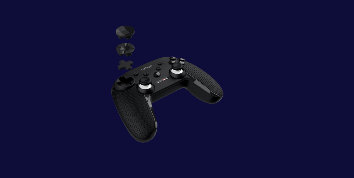 Controller wireless Trust GXT 542 Muta, material ABS, 15 butoane,