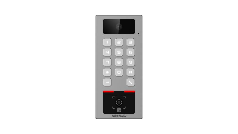 Terminal Access Control DS-K1T502DBWX-CQR; multiple metode de autemtificare: card, PIN,