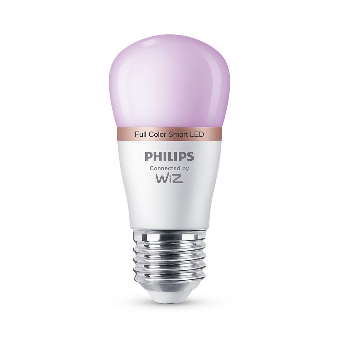 Bec LED RGB inteligent Philips Bulb P45, Wi-Fi, Bluetooth, E27, - imagine 6