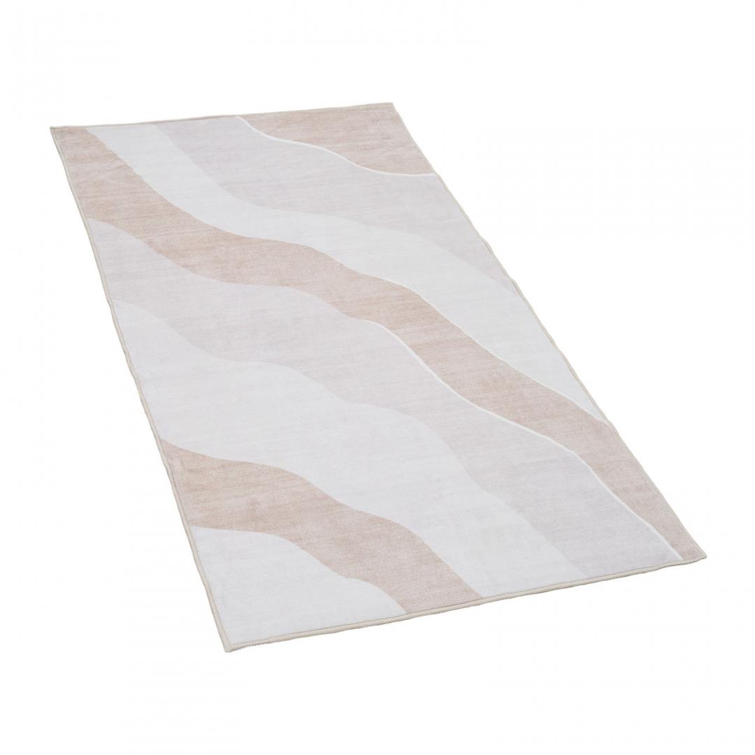 Covor printat, SAND 70x140 cm, lavabil cu spate antialunecare, inaltime - imagine 4