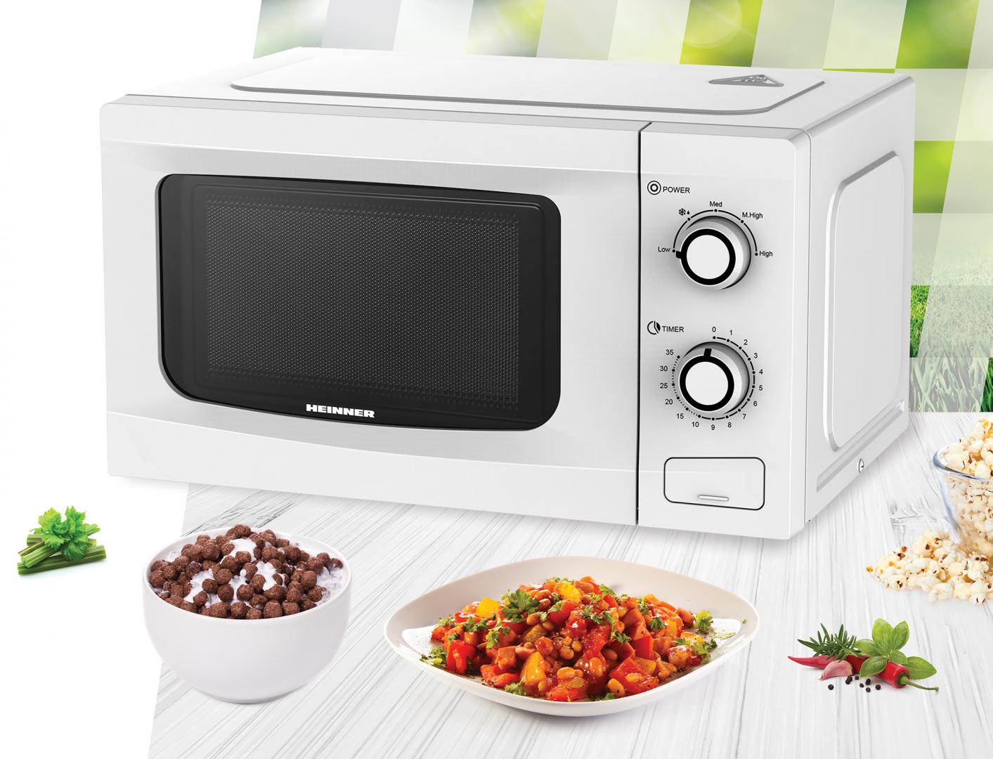 CUPTOR CU MICROUNDE HEINNER HMW-M2035WH - imagine 3