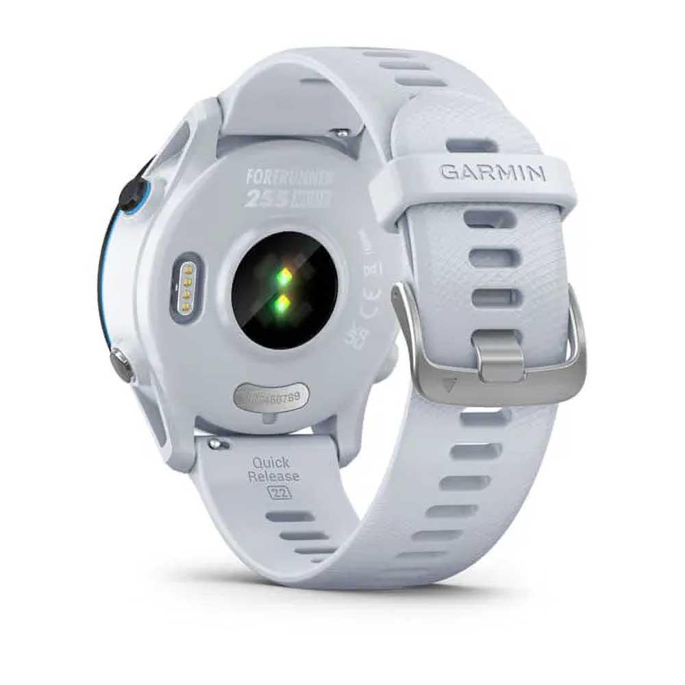 Smartwatch Garmin Forerunner 255 Music, 46mm, White - imagine 5