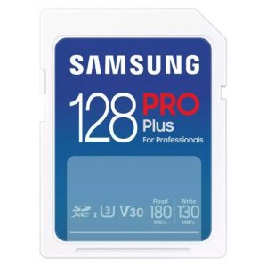 Card de Memorie SDXC Samsung, PRO Plus, 128GB, MB-SD256S/EU, Clasa