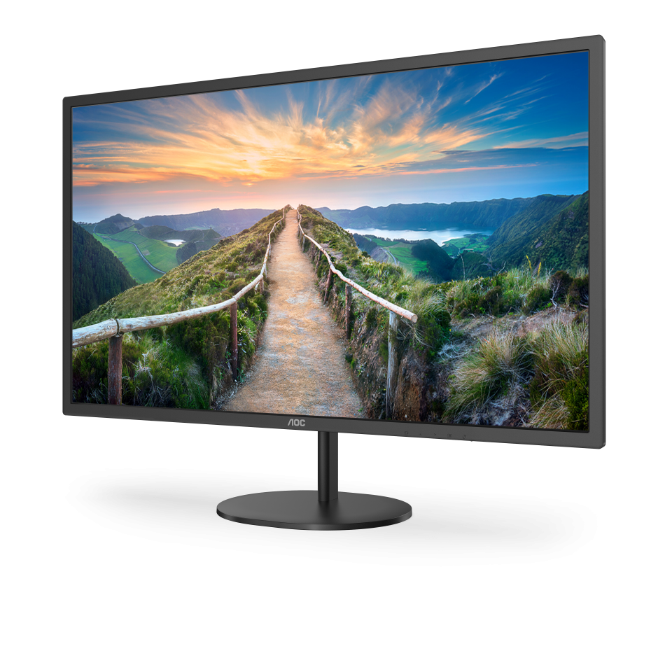 Monitor Consumer AOC Q32V4, 31.5", 2560 x 1440 pixeli, Black, - imagine 3