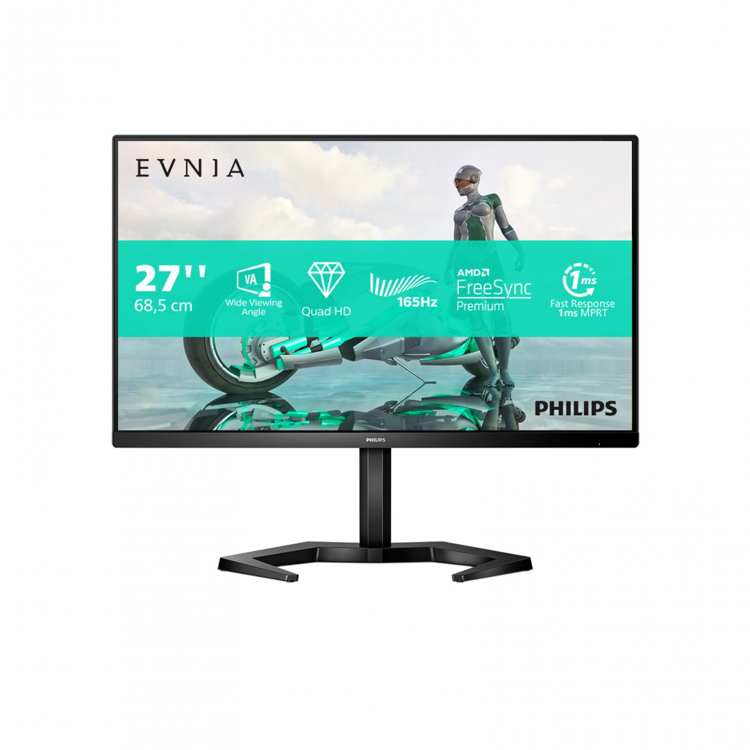 Monitor Consumer Philips 27M1N3500LS/00, 27", 2560 x 1440 pixeli, Black, - imagine 5