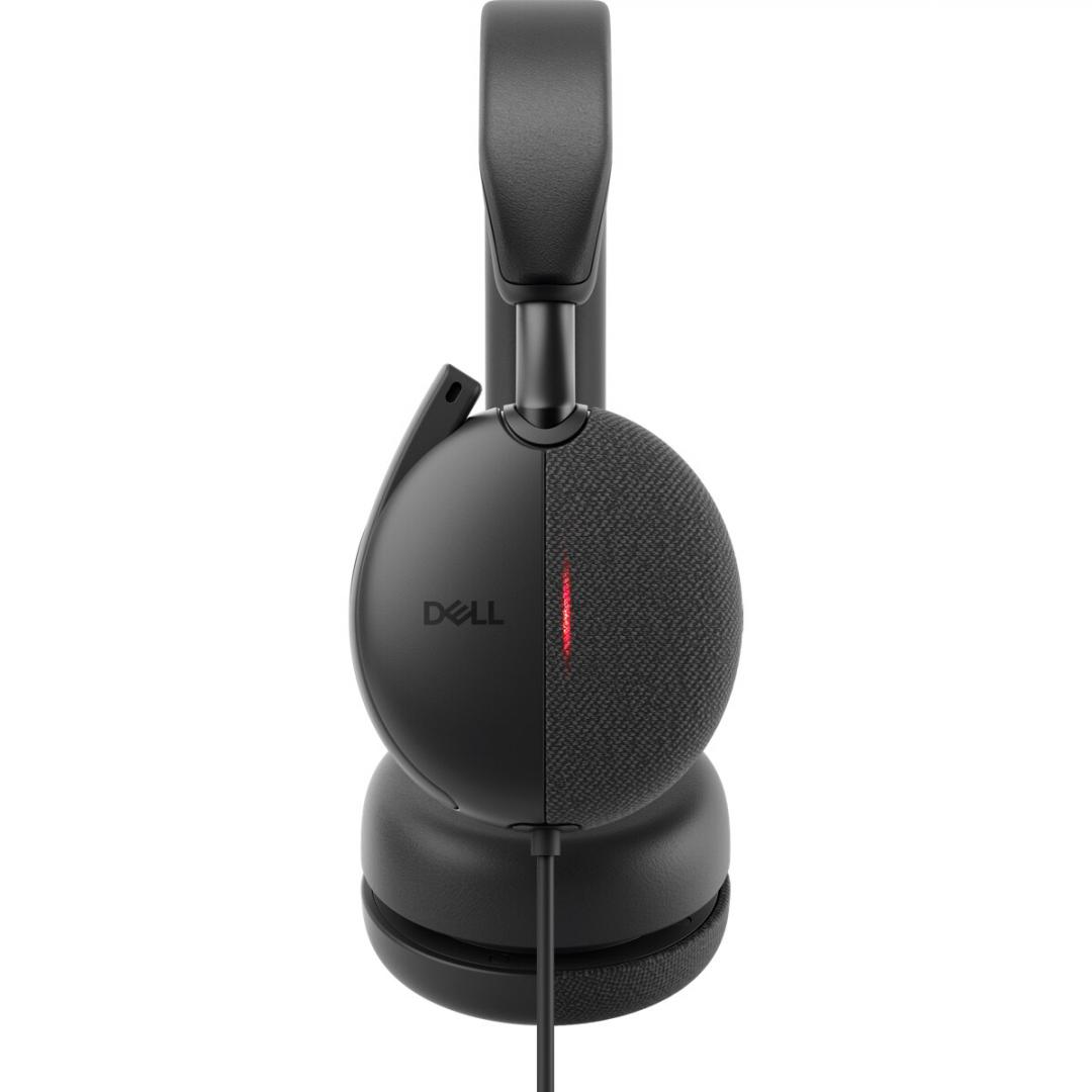 Casti Head-band DELL Pro Plus WH5024, Wired, noise-canceling, Negru - imagine 3