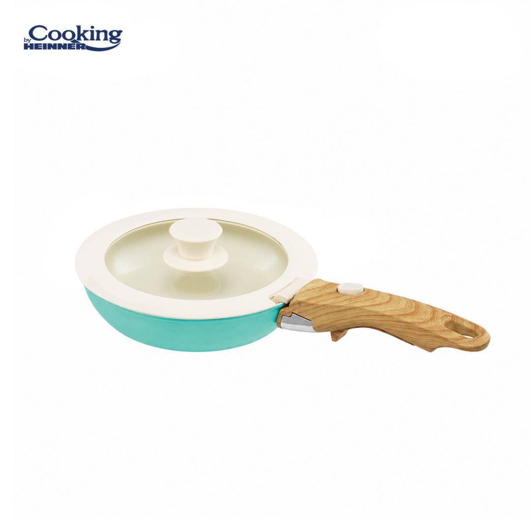 SET 8 PIESE DIN ALUMINIU FORJAT MARBELLA TURQUISE, COOKING BY - imagine 5