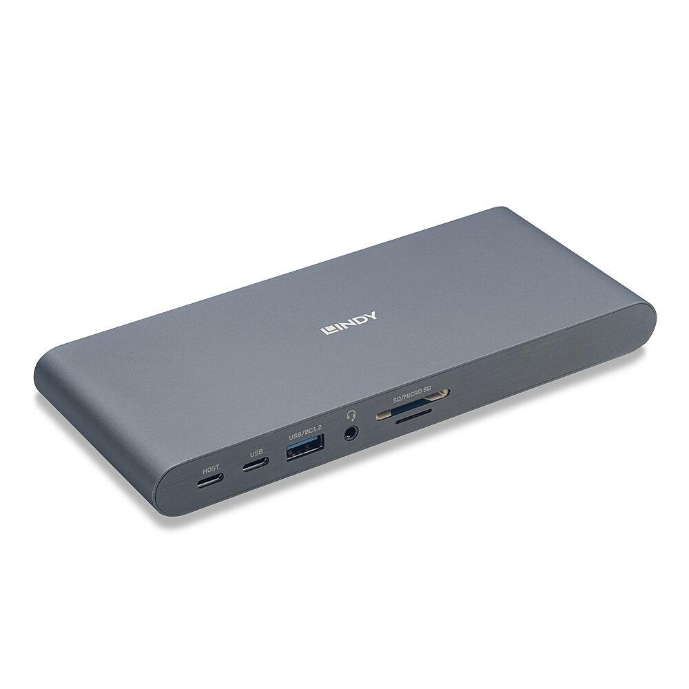 Hub USB Lindy DST-Pro 5K XT, USB-C, 14 porturi, HDMI,