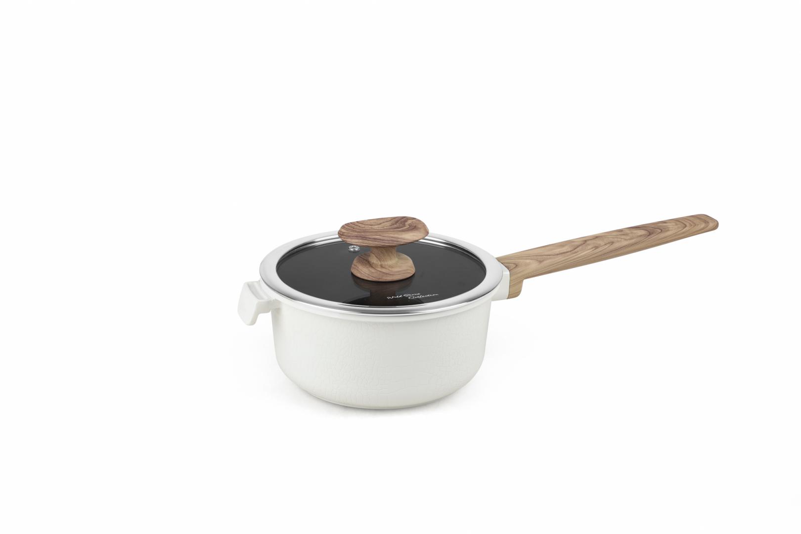 CASEROLA ALUMINIU+CAPAC 18x9 CM, WILD STONE, COOKING BY HEINNER - imagine 3