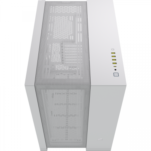 Carcasa CORSAIR 6500D AIRFLOW, RGB, Mid Tower, White - imagine 4