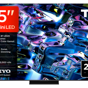 Televizor TCL SQD-MiniLED 85MSQLED80L, 214 cm, Smart Google TV, 4K,