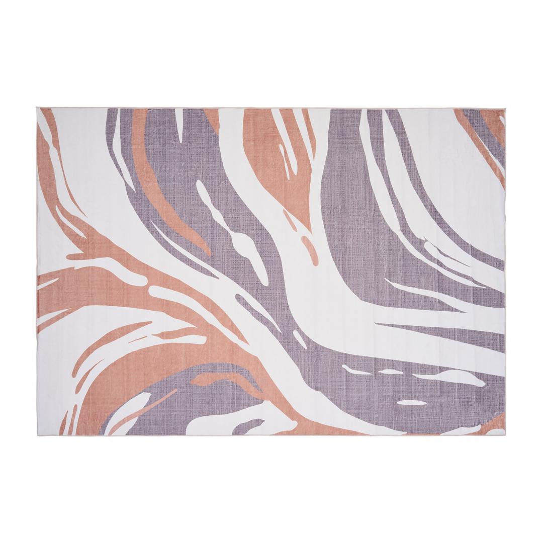 Covor printat, MARA 200x300 cm, lavabil cu spate antialunecare, inaltime