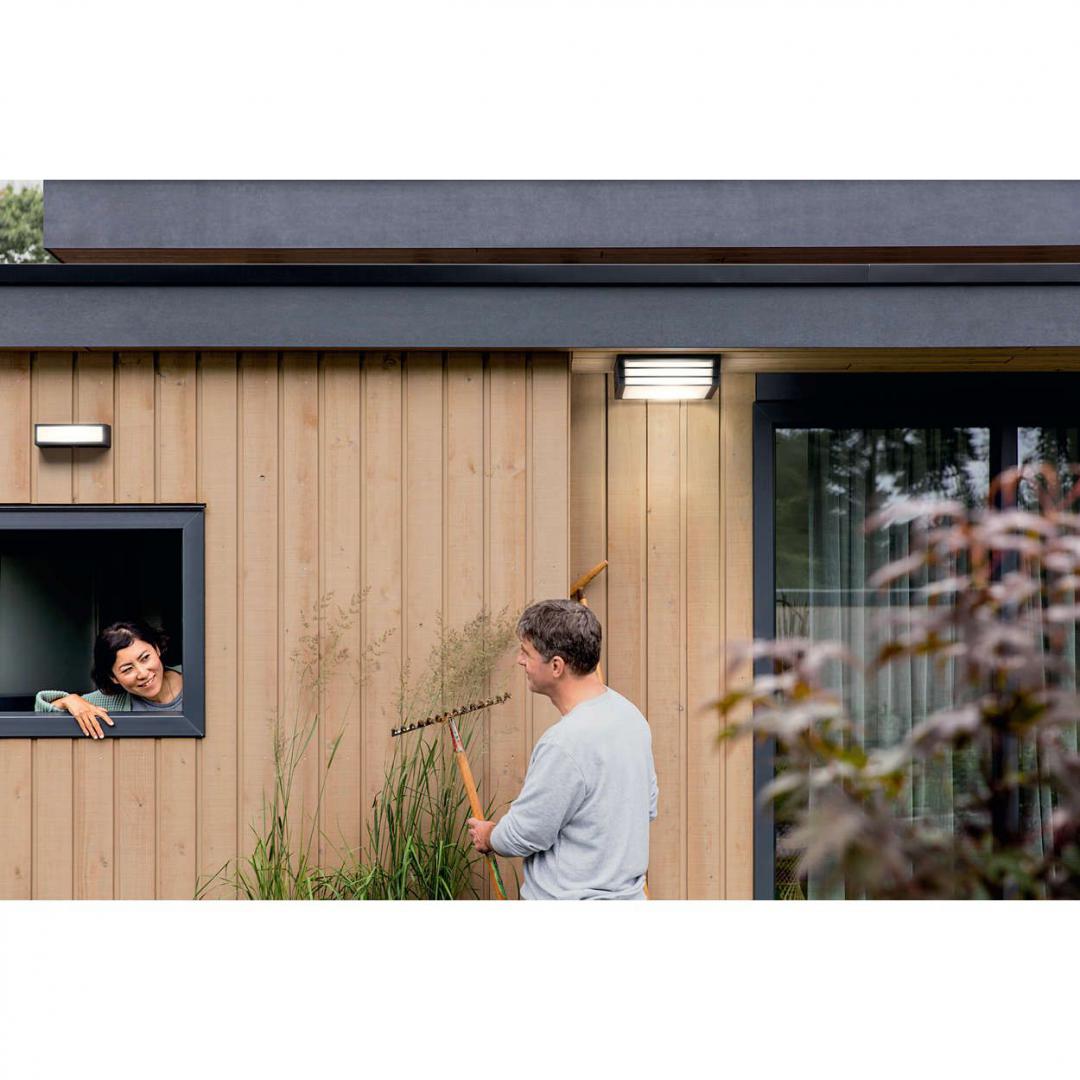 Plafoniera pentru exterior Philips Moonshine, 2xE27, max 2x14W, IP44 ,260x260x81mm, - imagine 5