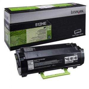 Toner Lexmark 512HE, Black